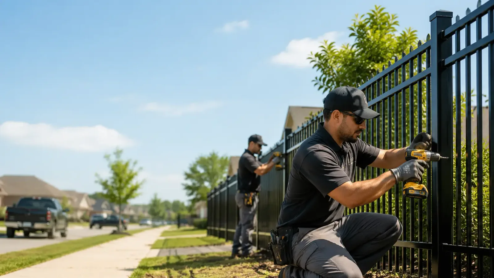 Metal Fence Installation in Canton, KS
